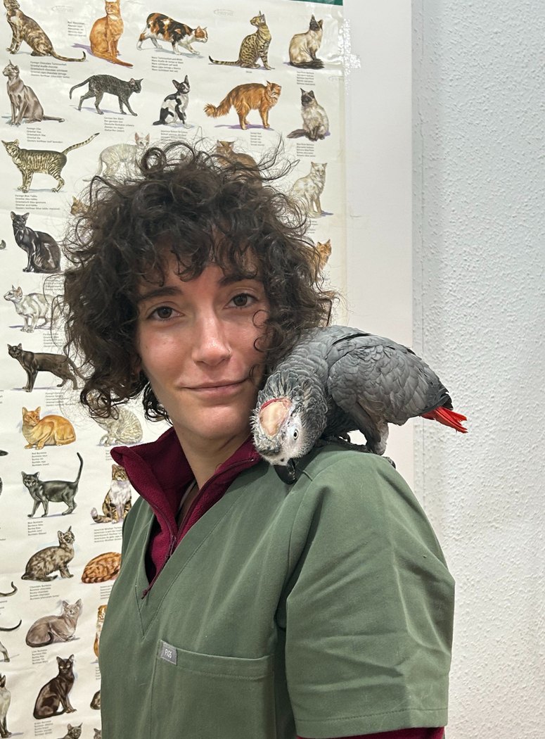 Saioa Alabort, veterinaria en Mikavet Bermeo